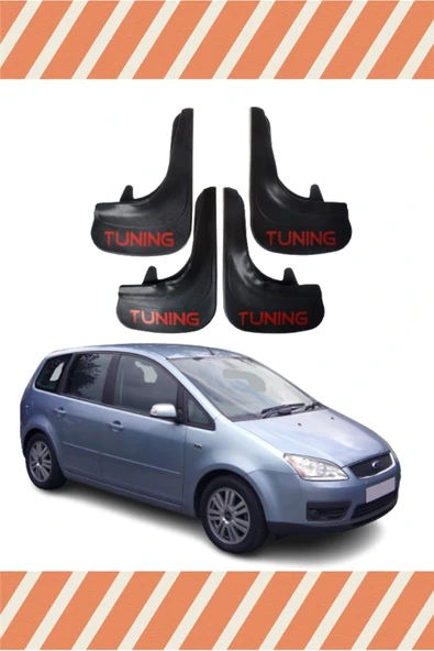 Heda Tex  Ford C Max Tunıng Yazılı 4'lü Tozluk Çamurluk Paçalık ürün görseli 1
