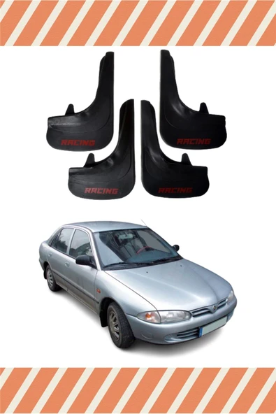 Aysoto  Proton 415 Racing Yazılı 4'lü Tozluk Çamurluk Paçalık ürün görseli 1