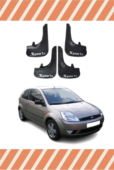 Heda Tex  Ford Fiesta 2002-2009 4'lü Tozluk Çamurluk Paçalık ürün görseli 1