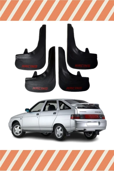Heda Tex  DB Lada Vega Racing Yazılı 4'lü Tozluk Çamurluk Paçalık ürün görseli 1
