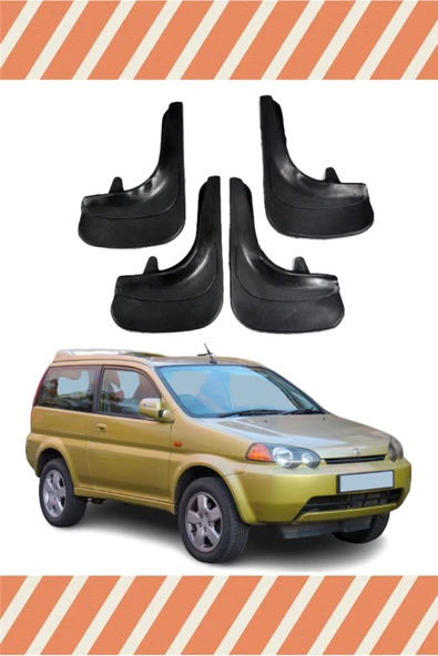 Heda Tex  Honda Hrv 1998-2006 4'lü Tozluk Çamurluk Paçalık ürün görseli 1