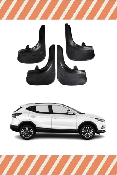 Heda Tex  Nissan Qashaqai 4'lü Tozluk Çamurluk Paçalık ürün görseli 1