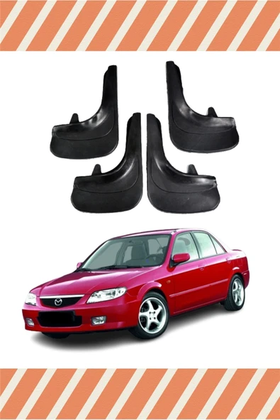 Heda Tex  Mazda 323 4'lü Tozluk Çamurluk Paçalık ürün görseli 1