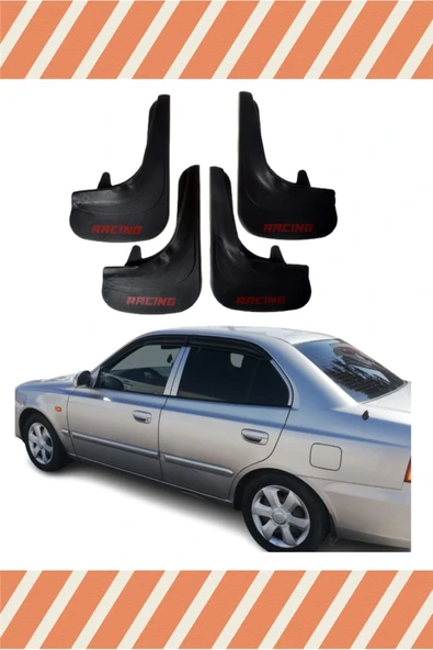 Heda Tex  Hyundai Admira Racing Yazılı 4'lü Tozluk Çamurluk Paçalık ürün görseli 1