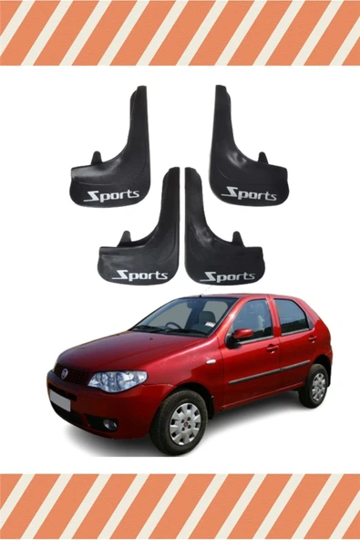 Heda Tex  Fiat Palio Tüm Kasalar Sports Yazılı 4'lü Tozluk Çamurluk Paçalık ürün görseli 1