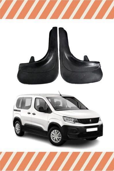 Heda Tex  YB Peugeot Rifter 2'li Tozluk Çamurluk Paçalık ürün görseli 1
