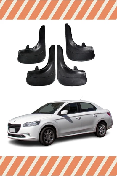 Heda Tex  Peugeot 301 4'lü Tozluk Çamurluk Paçalık ürün görseli 1