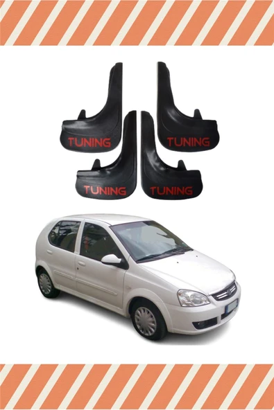 Heda Tex  YB Tata Indica Tunıng Yazılı 4'lü Tozluk Çamurluk Paçalık ürün görseli 1