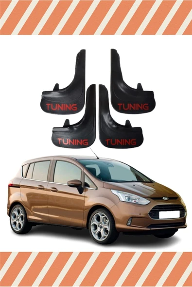 Heda Tex  Ford B Max Tunıng Yazılı 4'lü Tozluk Çamurluk Paçalık ürün görseli 1
