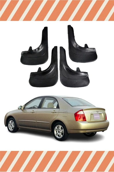 Heda Tex  Kia Cerato 2004-2009 4'lü Tozluk Çamurluk Paçalık ürün görseli 1