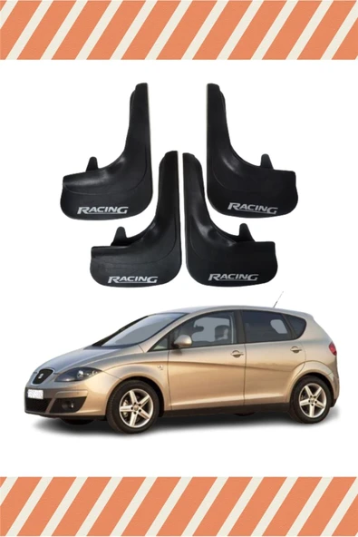 Heda Tex  Seat Altea Racing Yazılı 4'lü Tozluk Çamurluk Paçalık ürün görseli 1