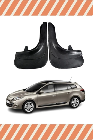 Heda Tex  Renault Megane 3 Stw 2010-2016 2'li Tozluk Çamurluk Paçalık ürün görseli 1