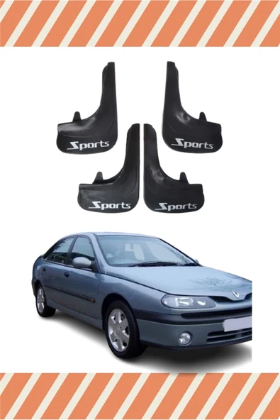 Heda Tex  YB Renault Laguna 1 Sports Yazılı 4'lü Tozluk Çamurluk Paçalık ürün görseli 1