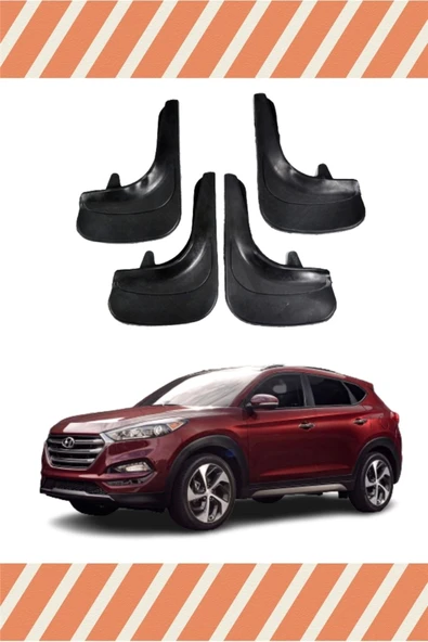 Heda Tex  Hyundai Tuscon 4'lü Tozluk Çamurluk Paçalık ürün görseli 1