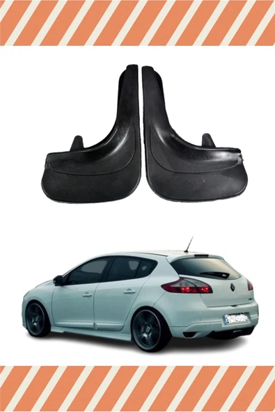 Heda Tex  Renault Megane 3 Hb 2010-2016 2'li Tozluk Çamurluk Paçalık ürün görseli 1