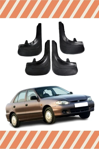 Heda Tex  Hyundai Accent Yumurta Kasa 4'lü Tozluk Çamurluk Paçalık ürün görseli 1