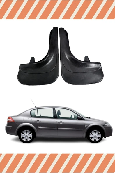 Heda Tex  Renault Megane 2 Sd 2004-2010 2'li Tozluk Çamurluk Paçalık ürün görseli 1