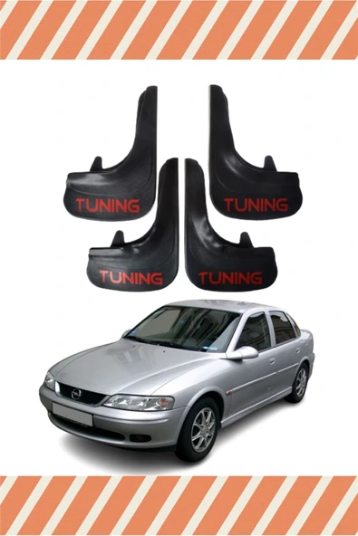Heda Tex  Opel Vectra B 1995-2003 Tunıng Yazılı 4'lü Tozluk Çamurluk Paçalık ürün görseli 1