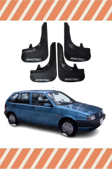 Heda Tex  Fiat Tipo Racing Yazılı 4'lü Tozluk Çamurluk Paçalık ürün görseli 1