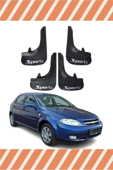 Heda Tex  Chevrolet Lacetti Hb Sports Yazılı 4'lü Tozluk Çamurluk Paçalık ürün görseli 1