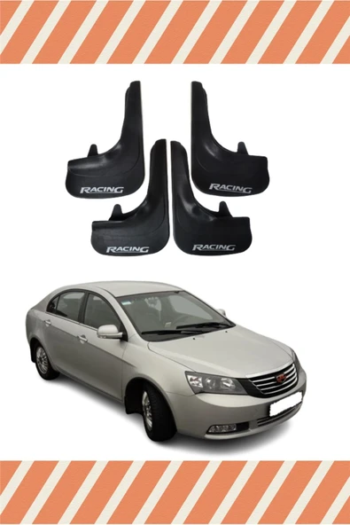 Heda Tex  YB Geely Emgrand Sports Yazılı 4'lü Tozluk Çamurluk Paçalık ürün görseli 1