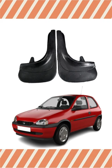 Heda Tex  Opel Corsa B 1993-2000 2'li Tozluk Çamurluk Paçalık ürün görseli 1