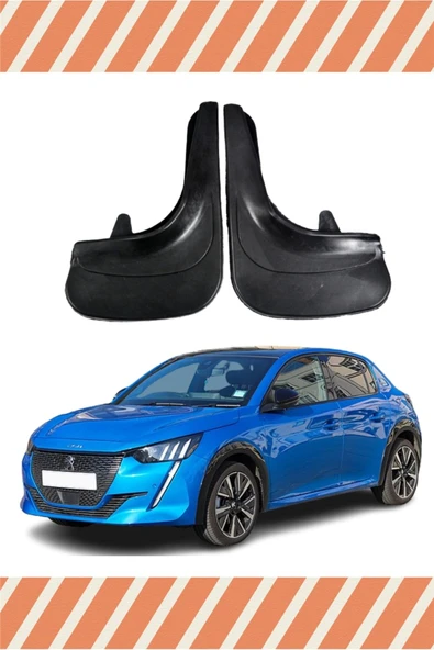 Heda Tex  Peugeot 208 Tüm Kasalar 2'li Tozluk Çamurluk Paçalık ürün görseli 1