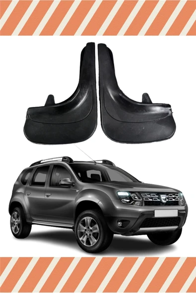 Heda Tex  Dacia Duster 2010-2017 Uyumlu 2'li Tozluk Çamurluk Paçalık ürün görseli 1