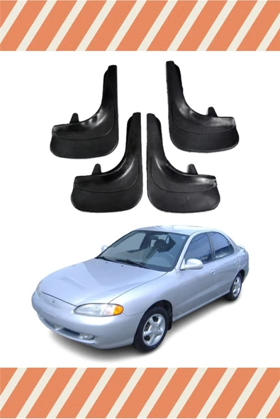Heda Tex  Hyundai Elentra 1996-2001 4'lü Tozluk Çamurluk Paçalık ürün görseli 1
