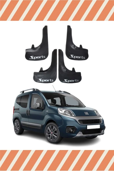 Heda Tex  Fiat Fiorino Tüm Kasalar Sports Yazılı 4'lütozluk Çamurluk Paçalık ürün görseli 1