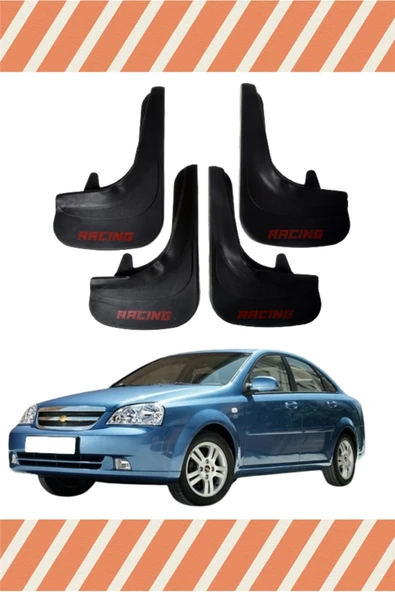 Heda Tex  Chevrolet Lacetti Sd Racing Yazılı 4'lü Tozluk Çamurluk Paçalık ürün görseli 1