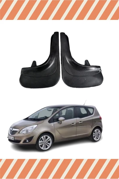 Heda Tex  Opel Meriva Uyumlu 2'li Tozluk Çamurluk Paçalık ürün görseli 1