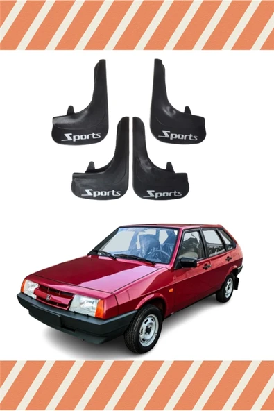 Heda Tex  HG Lada Samara Tüm Kasalar Sports Yazılı 4'lü Tozluk Çamurluk Paçalık ürün görseli 1