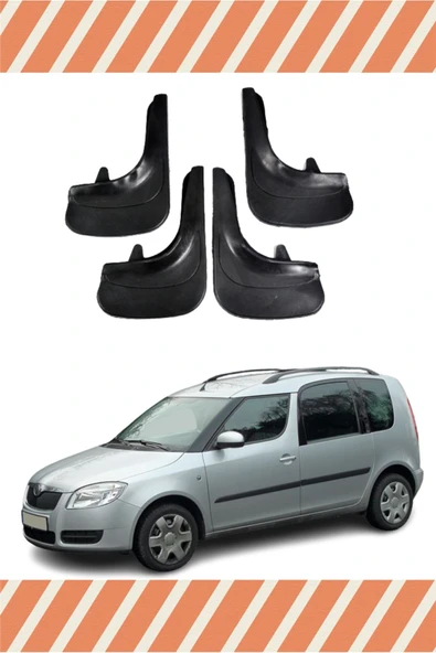 Heda Tex  Skoda Roomster 4'lü Tozluk Çamurluk Paçalık ürün görseli 1