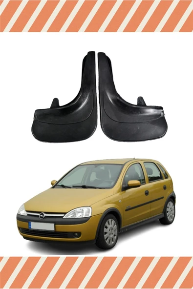 Heda Tex  Opel Corsa C 2000-2006 4'lü Tozluk Çamurluk Paçalık ürün görseli 1