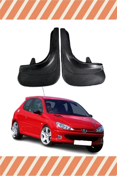 Heda Tex  Peugeot 206 Hb Peugeot 106 2'li Tozluk Çamurluk Paçalık ürün görseli 1