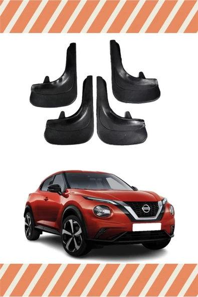 Heda Tex  Nissan Juke 4'lü Tozluk Çamurluk Paçalık ürün görseli 1