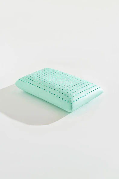Softlife Color Terapi Hava Kanallı Yeşil Ortopedik Visco Yastık 60x40x15 cm ürün görseli 1