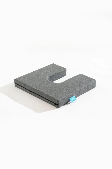 Softlife Visco Tekerlekli Sandalye Minderi Visko Arkası Açık Minder 41x39x6 cm ürün görseli 1