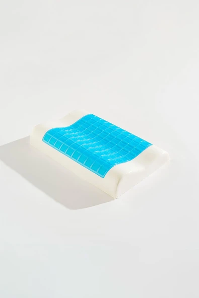 Softlife Visco Serinletici Jelli Boyun Destekli Çocuk Yastığı 47x32x8/6 cm ürün görseli 1