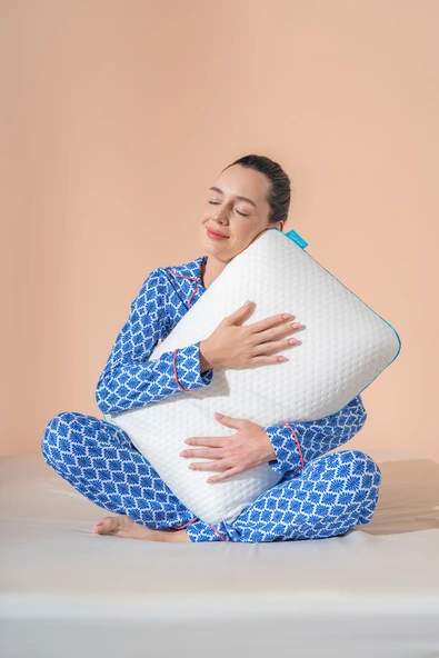 Softlife Ortopedik Visco Yastık Yüksek Klasik Yastık 60x40x15 cm ürün görseli 1