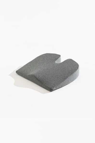 Softlife Ortopedik Eğimli Visco Minder Ofis Araba Koltuk Oturma Minderi 42x40x9x2 cm ürün görseli 1