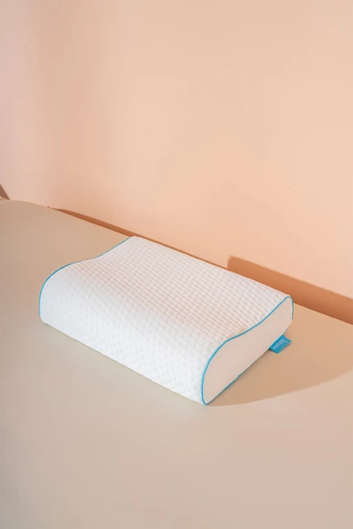 Softlife Boyun Destekli Ortopedik Visco Yastık 45x31x10/7 Cm ürün görseli 1