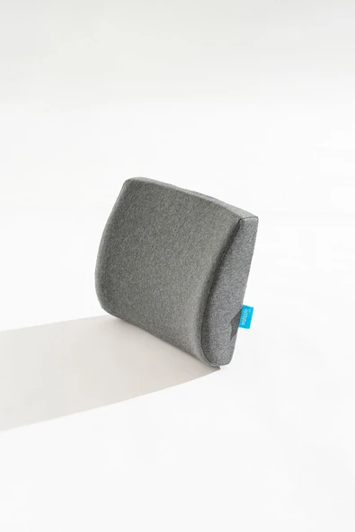 Softlife Ortopedik Visco Bel Yastığı Ofis Araba Koltuk Yastığı Bel Destek Minderi 35x34x12 cm ürün görseli 1