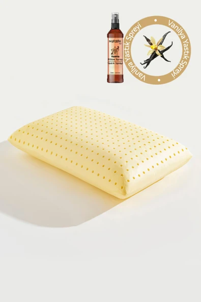 Softlife Aroma Terapi Vanilya Visco Yastık Ve Yastık Spreyi ürün görseli 1