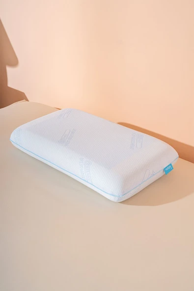 Softlife Visco Terletmeyen Ortopedik Yastık Serinleten Visco Yastık Jelli Yastık 70x40x12cm ürün görseli 1