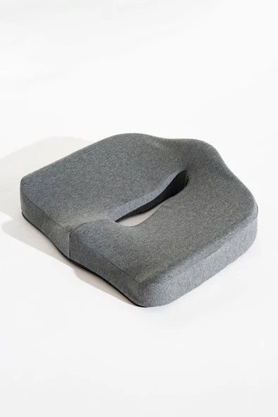 Softlife Havalandırmalı Oturma Minderi Ofis Araba Koltuk Oturma Minderi 44x38x13x7 cm ürün görseli 1