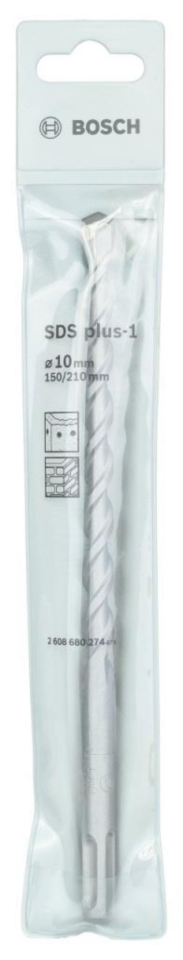 Bosch - Plus-1 Serisi, SDS-plus Kırıcı Delici Matkap Ucu 10*210 mm ürün görseli 1