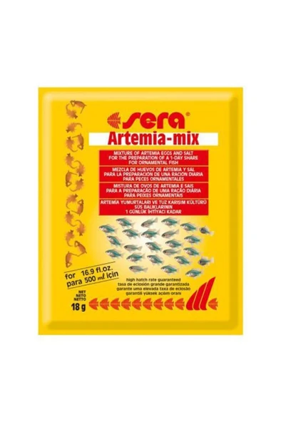 Sera Artemia Mix 18gr ürün görseli 1