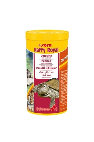 Sera Raffy Royal Nature Kaplumbağa Yemi 1000ml ürün görseli 1